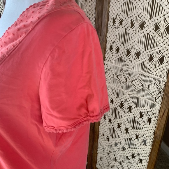 Boden short sleeve t-shirt coral size 10 - Picture 6 of 11